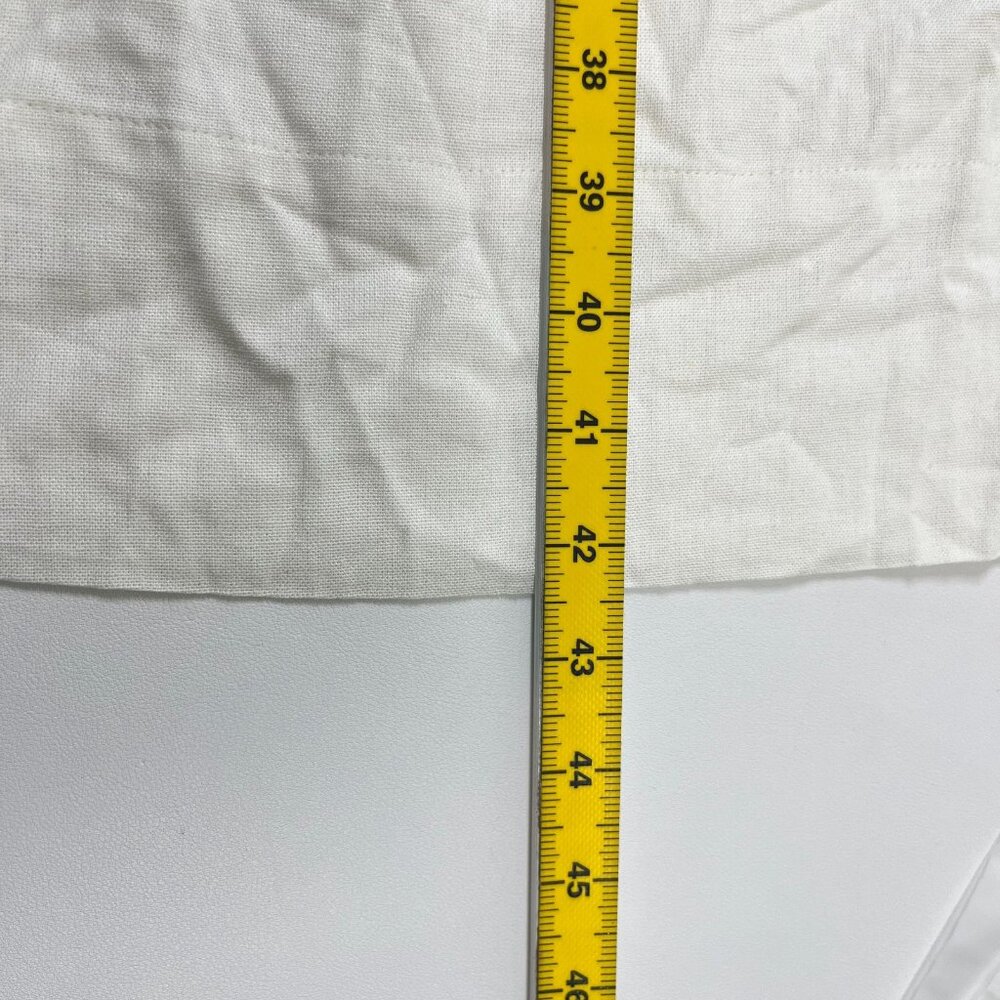 NWOT Farm Rio Linen Blend White Sleeveless Maxi Dress Size S - Picture 14 of 15